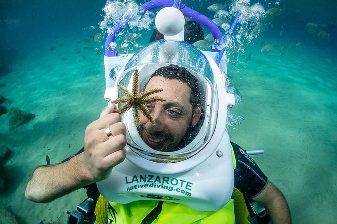 Sea Trek and Diving for handicaped people - A specially adapted way to reach the seabed