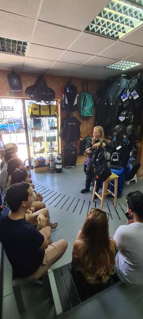 Sesimbra: First Scuba Diving Experience in the Ocean - What the first underwater session feels like