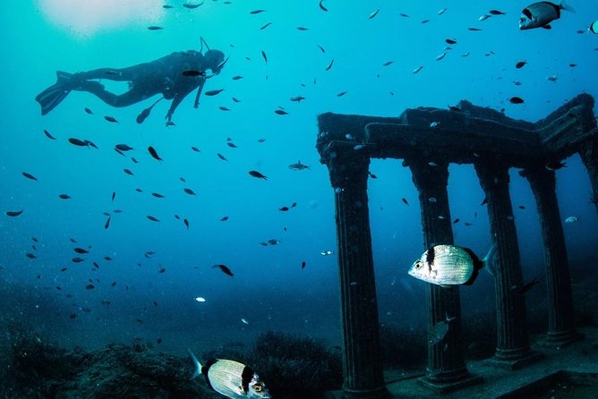 "Side: Scuba Diving in the Fascinating Underwater Museum" - The morning pickup and group setup