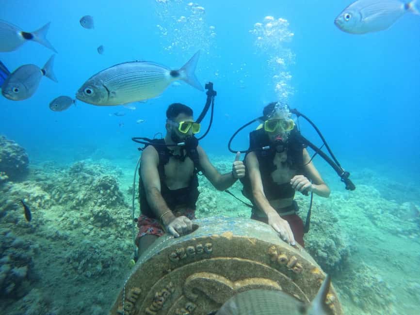 Side: Scuba Diving with Expert Diving Option - Life on the boat between sessions