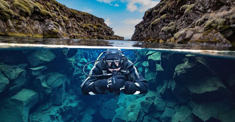 Silfra: Diving Between Tectonic Plates - The briefing, dry suit, and one hour of preparation