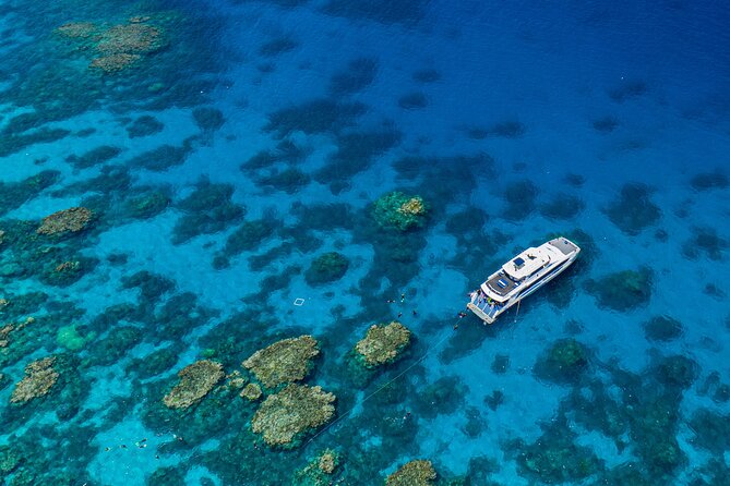 Silverswift Dive and Snorkel Great Barrier Reef Cruise - Leaving Cairns on a 29-Meter Catamaran