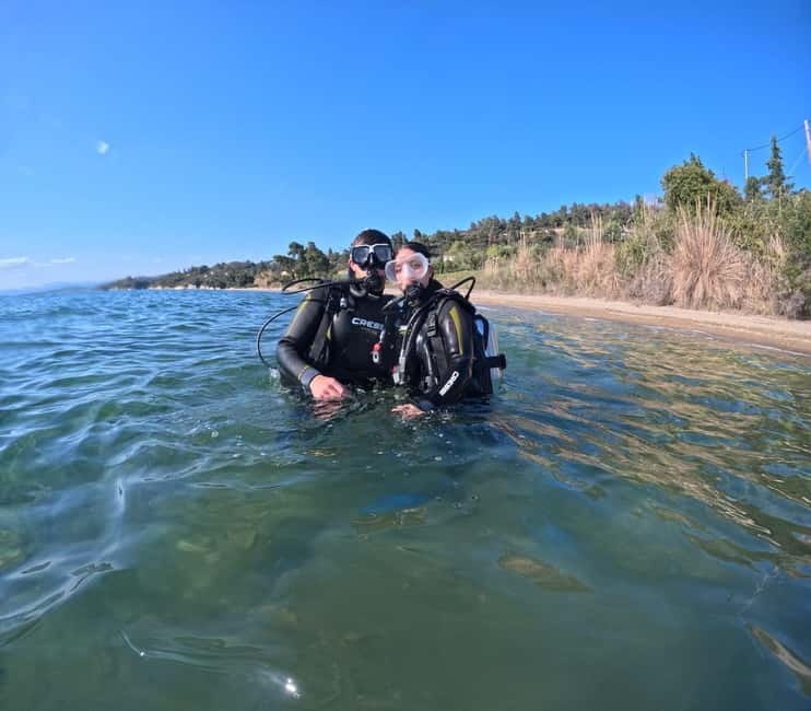 Sithonia: Scuba Diving Experience for Beginners - The 20-minute briefing at ACROTEL Athena Pallas