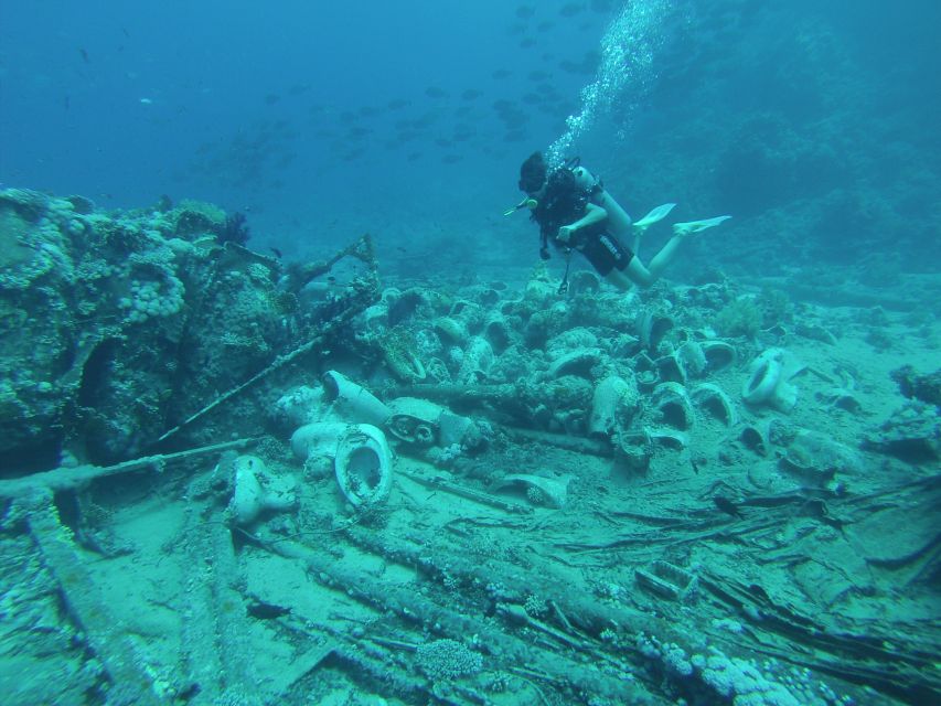 Tiran Island: Full-day Snorkeling, Diving Boat Trip - The boat, briefing, and first water stop