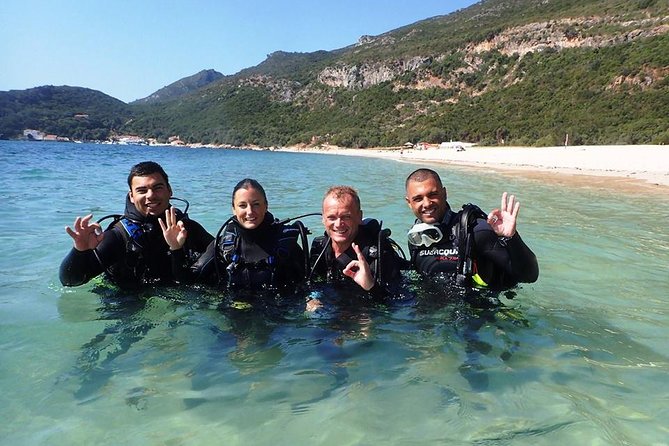 Try Dive Marine Reserve, Arrábida, Setúbal, Sesimbra, near Lisbon - What happens during the two-hour session