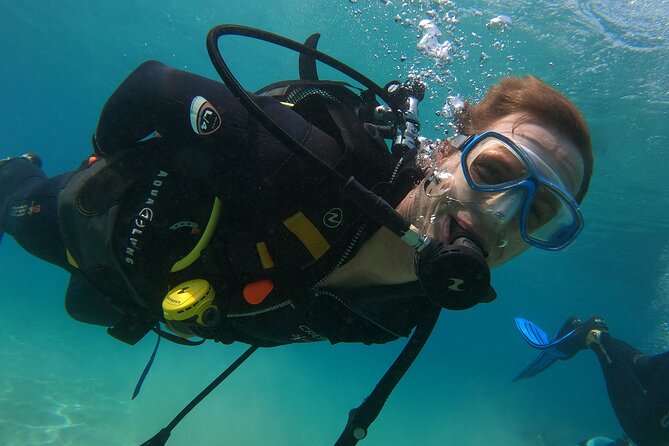 Try Scuba Diving in Amorgos - Trying the equipment in shallow water
