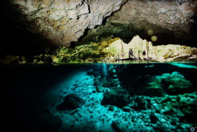 Tulum : Dos Ojos cenote 2 scuba dives (certified divers)