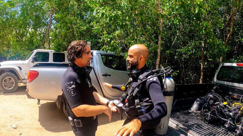 Tulum : Dos Ojos cenote 2 scuba dives (certified divers) - The second 40-minute session: more time to look around