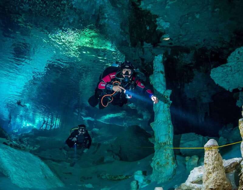Tulum : Scuba in 2 cenotes including a deep one Pit Dos Ojos - What the $230 price really covers