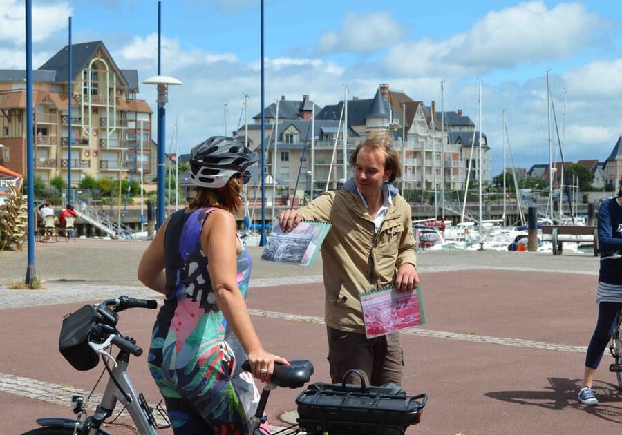 Visite guidée à vélo à Cabourg & Dives-sur-Mer en français - Key points at a glance