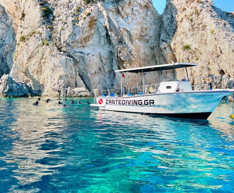 Zakynthos: Scuba Diving Experience with Underwater Photos - Shallow-water practice before the main session